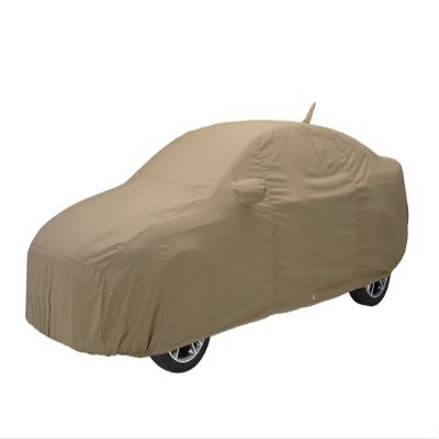 Covercraft Custom Fit Car Cover for Dodge Colt - Flannel Series Fabric, Tan
