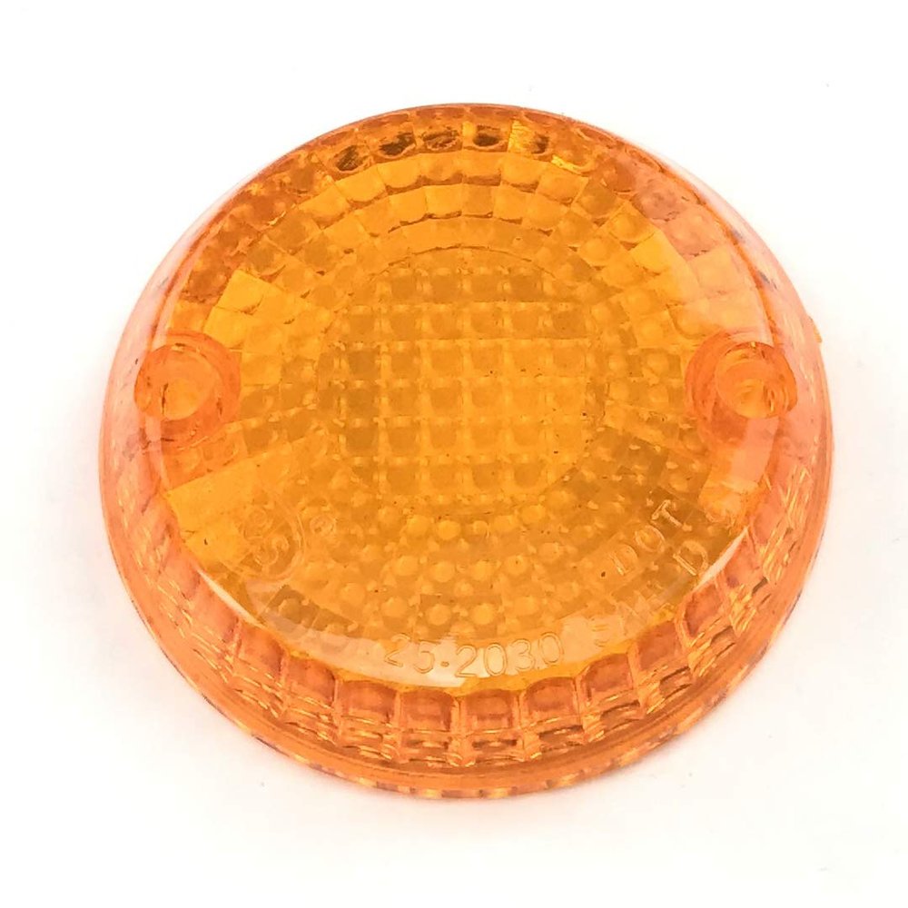 K&S Amber Turn Signal Replacement Lens for Kawasaki 25-2020