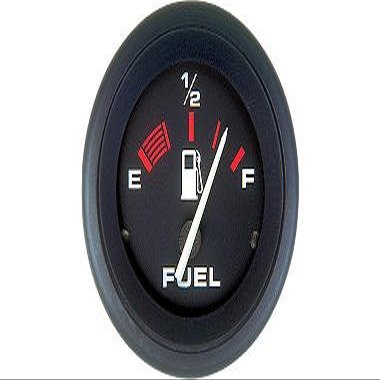 Sahara Series (Size: 2fuel Gauge, E-1/2-F, Requires F Sender) By Teleflex Mechanical"