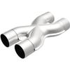 MagnaFlow Performance Exhaust Tru-X Crossover X-Pipe 10792: 3"/3" Inlet/Outlet, Stainless Steel view 1