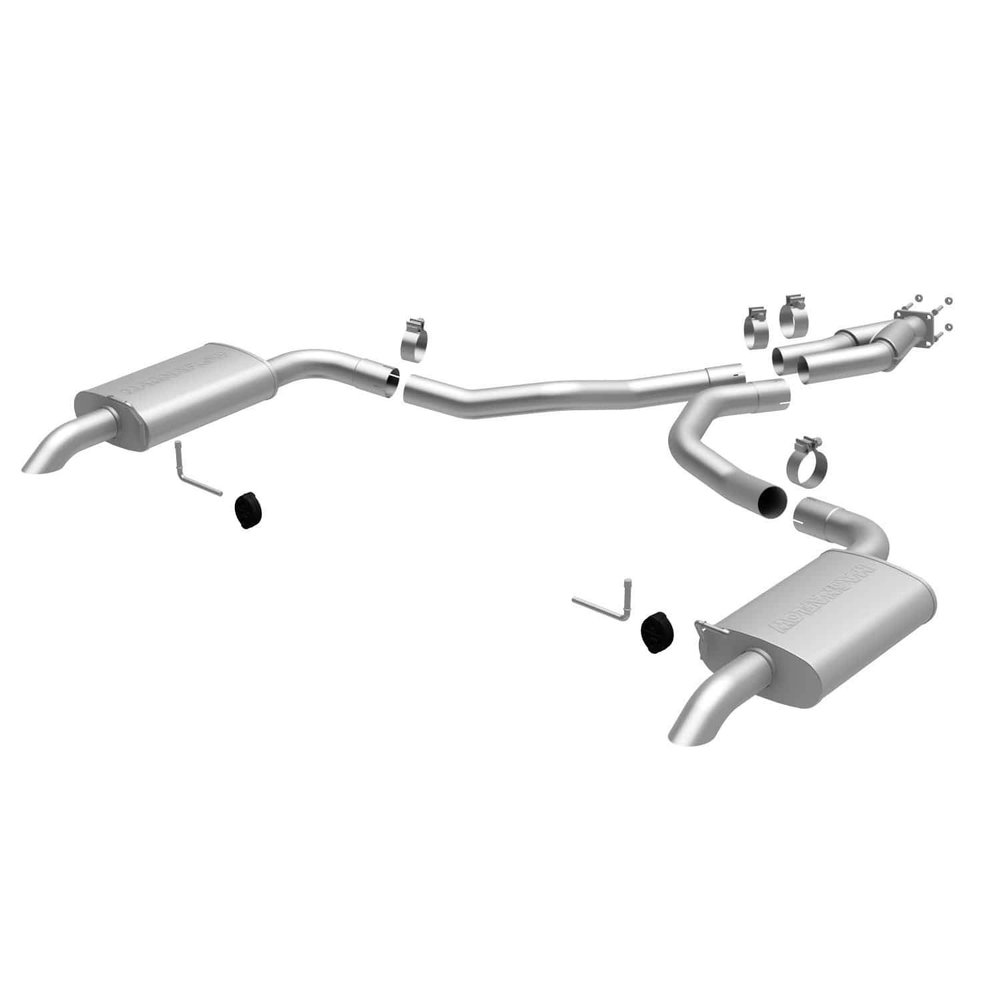 MagnaFlow Performance Exhaust System 16710: Cat-Back, Street Series, For 1975-1979 Chevrolet Corvette