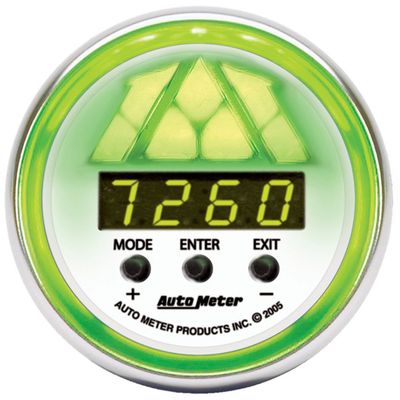 Auto Meter 7387 NV 2-1/16" Level 1 0-15k RPM Digital Pro Shift System Shift Light