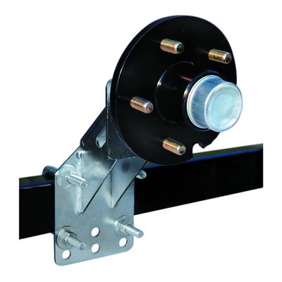 Tie Down Heavy Duty Zinc Plated Steel Spare Hub and Tire Carrier