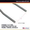 CE Smith - U-Bolt Spare Tire Carrier - Durable Zinc-Plated Boat Accessories - 8-3/4" (27200) view 2