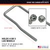 CE Smith - U-Bolt Spare Tire Carrier - Durable Zinc-Plated Boat Accessories - 8-3/4" (27200) view 4