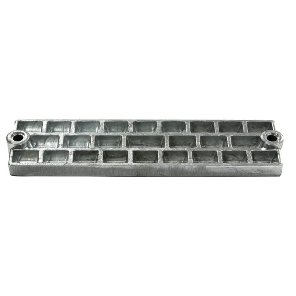 Martyr CM43396Z, Waffle bar Mercury/Mercruiser Anode, Zinc Alloy