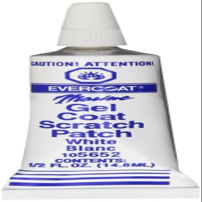 Fibre Glass-Evercoat Co Gel Coat Scratch Patch, White