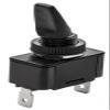 Whitecap S8080C Black Toggle Switch [mom. On/off/mo view 1