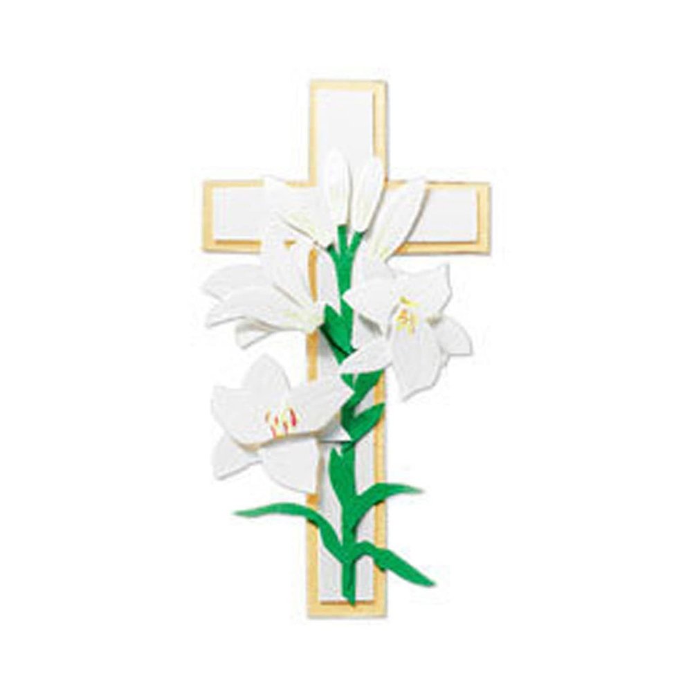Jolee's By You Dimensional Sticker, Lily/Cross