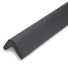 urbanhouse Ultra High-Density Heavy Duty Corner Guard Edge Protector & Bumper for Parking Garages, Workshops and Warehouses - Dark Grey, 24 Inches - 1 Each view 1