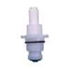 United Abrasives United States Hdwe. P-1324C Faucet Stem and Bonnet, Pack of 1, White view 1
