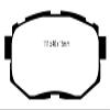 EBC Brakes Yellowstuff 4000 Series Street DP41758R to Fit SCION,SUBARU,TOYOTA view 2
