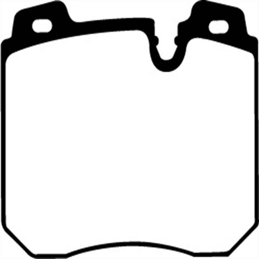 EBC Brakes Redstuff 3000 Series Sport Brake Pad Set DP3886C to Fit BMW
