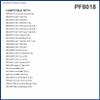 PG Fuel Filter PF8018 | Fits 2020-98 various models of Ford, Mercury, Lincoln, Jaguar, Mazda, Chevrolet view 2