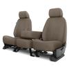 Covercraft Custom-Fit Front Bench SeatSaver Seat Covers - Polycotton Fabric, Sand view 1