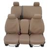 Covercraft Custom-Fit Front Bench SeatSaver Seat Covers - Polycotton Fabric, Sand view 2