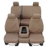 Covercraft Custom-Fit Front Bench SeatSaver Seat Covers - Polycotton Fabric, Sand view 3