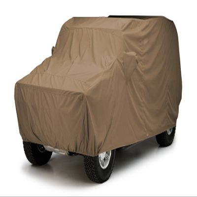 Covercraft Custom Fit Car Cover for Chevrolet C10 Suburban - UltraTect Series Fabric, Tan
