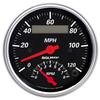 AUTO METER 1481 Designer Black Tach/Speedo Combo,3.375 in. view 1