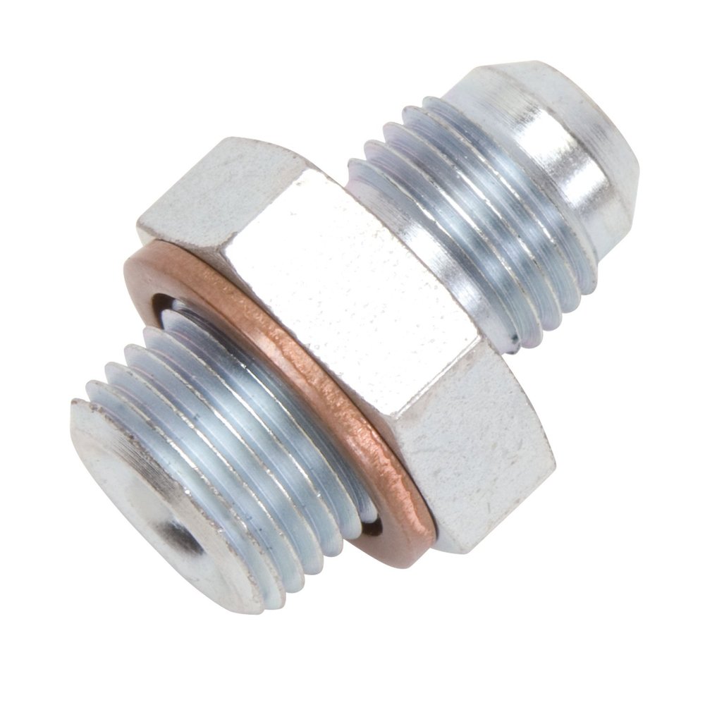 Edelbrock 640950-6 X 5/8-18 Fuel Pump Adapter (Billet Pump)