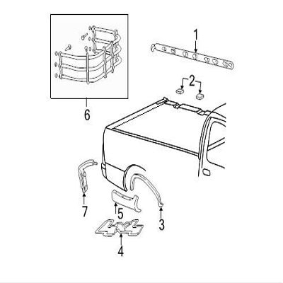 Ford YL3Z-8429165-APTM - MOULDING