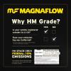 MagnaFlow Catalytic Converter 99005HM: 2.25"/2.25" Inlet/Outlet, HM Grade, Universal Fit (Federal/EPA Compliant) view 4