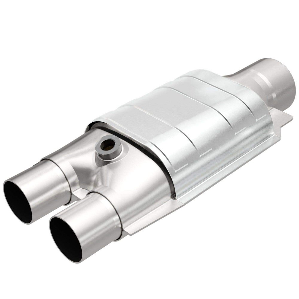 MagnaFlow Catalytic Converter 99047HM: 3"/2" Inlet/Outlet, HM Grade, Universal Fit (Federal/EPA Compliant)