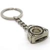 Rotary13B1 Rotor Key Chain - Nickel Plated view 1