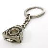 Rotary13B1 Rotor Key Chain - Nickel Plated view 4