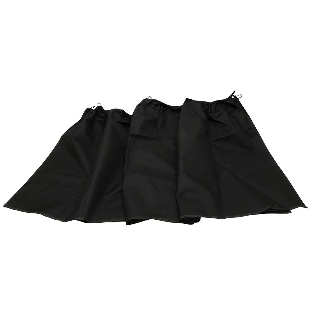 RoadPro RPCC Black 28 Inches Long by 11 Foot Wide Single Privacy Cab Curtain