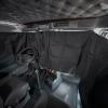 RoadPro RPCC Black 28 Inches Long by 11 Foot Wide Single Privacy Cab Curtain view 2
