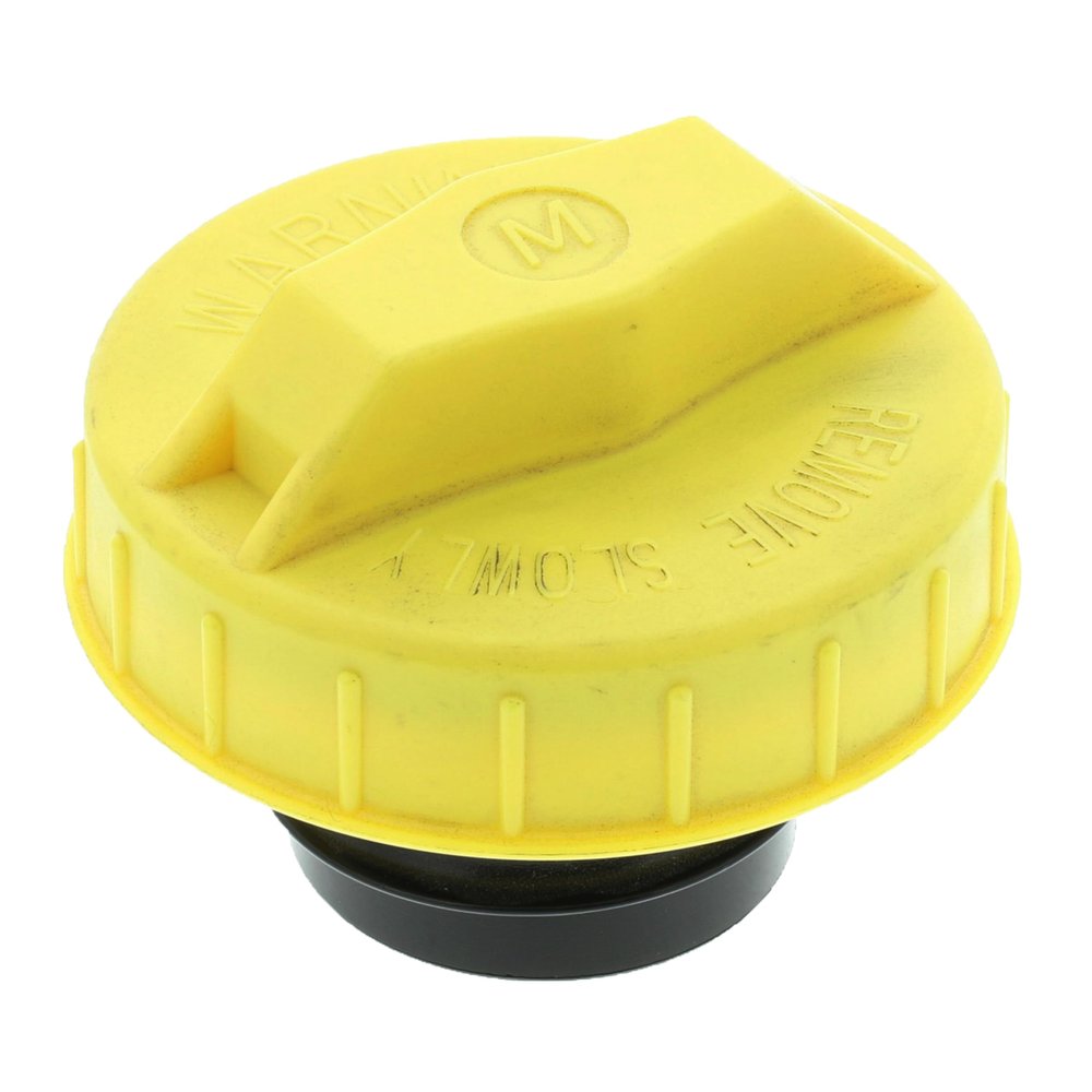 MotoRad Flex Fuel Regular Fuel Cap, Yellow