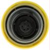 MotoRad Flex Fuel Regular Fuel Cap, Yellow view 3