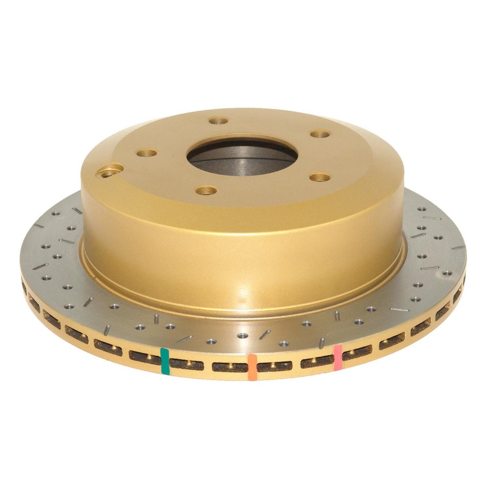 DBA DBA42021XS 4000 Series XS Premium Cross-Drilled and Slotted Rear Vented Disc Brake Rotor