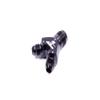 Aeromotive 15673 Y-Block, AN-08-2x AN-06, Black view 1