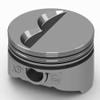 KB Performance Pistons KB134.040 Chevy 383ci Hypereutectic Pistons Flat Top view 1