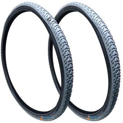 24" x 1 3/8" All Terrain Wheelchair Pneumatic Tires, Primo V-Track. Price is for a Set of 2 Tires