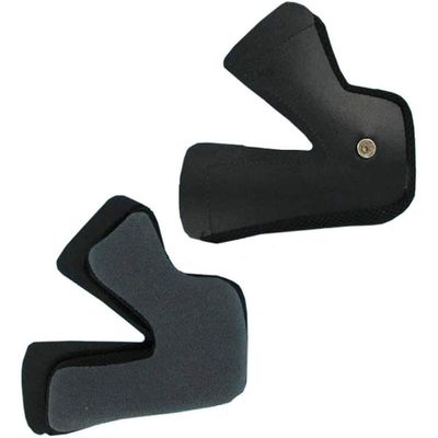 HJC Helmets CS Set Cheek Pads Off-Road Motorcycle Helmet Accessories - Black/Small