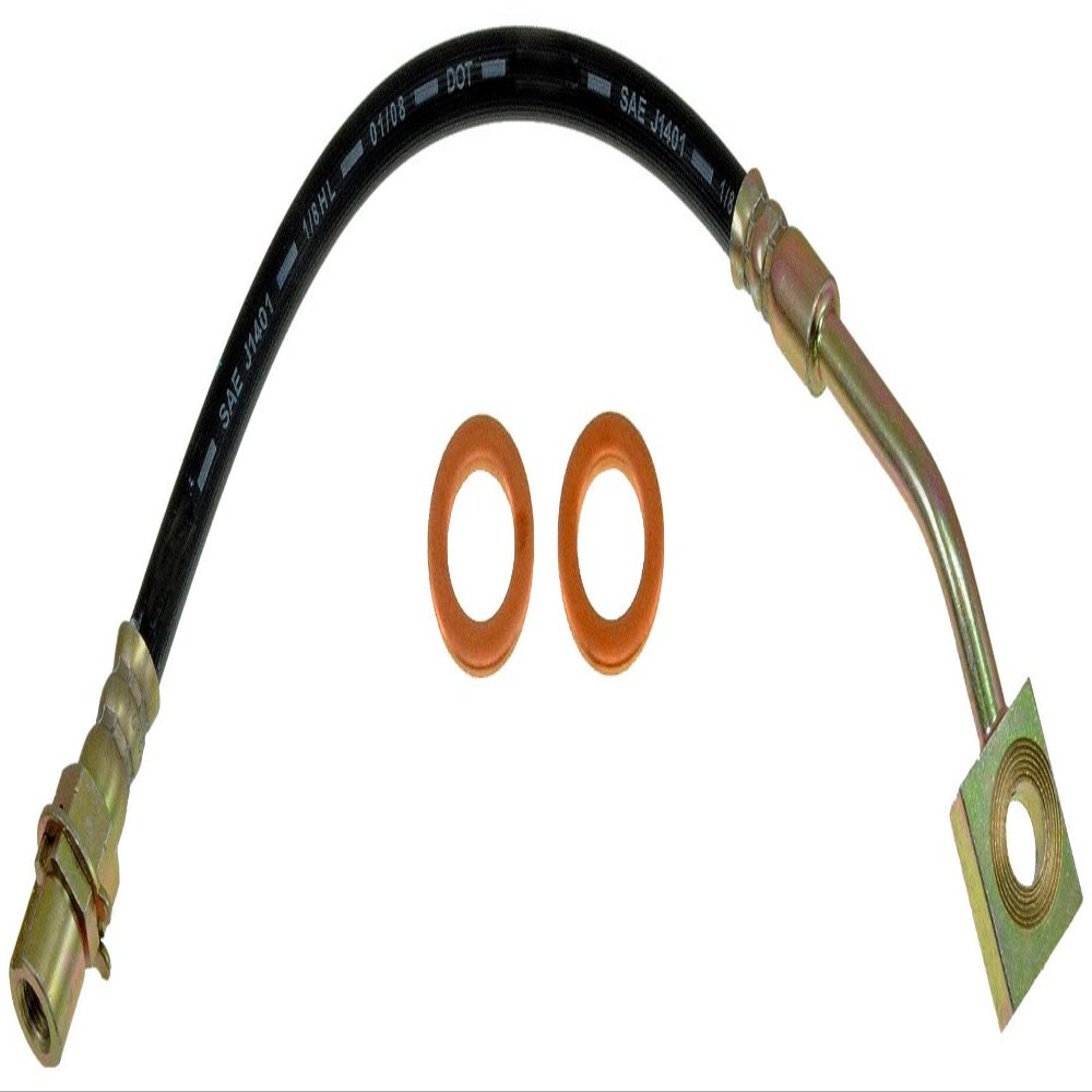 Dorman H380263 Front Passenger Side Brake Hydraulic Hose Compatible with Select Ford Models