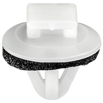 Auveco # 15695 Fits Toyota Molding Clip 15mm Head Diameter 9mm Stem Length. Qty 25.