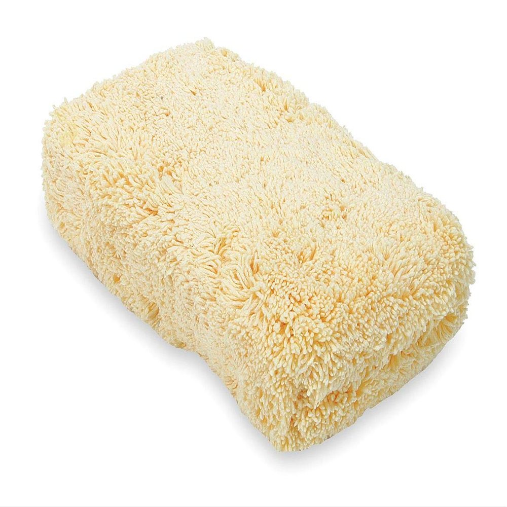 Sponge, 8-1/4"L, 5"W, Microfiber, Chamois