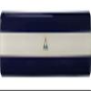 Nicaragua Flag 3D Domed Decal Sticker (Long), 1 inch x 4.25 inch - Made in the USA view 1