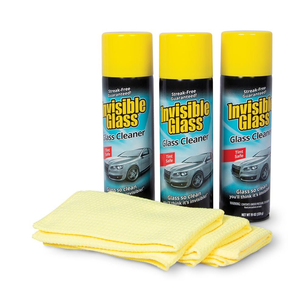 Invisible Glass 6-Piece Auto Glass Cleaner Kit, 99011