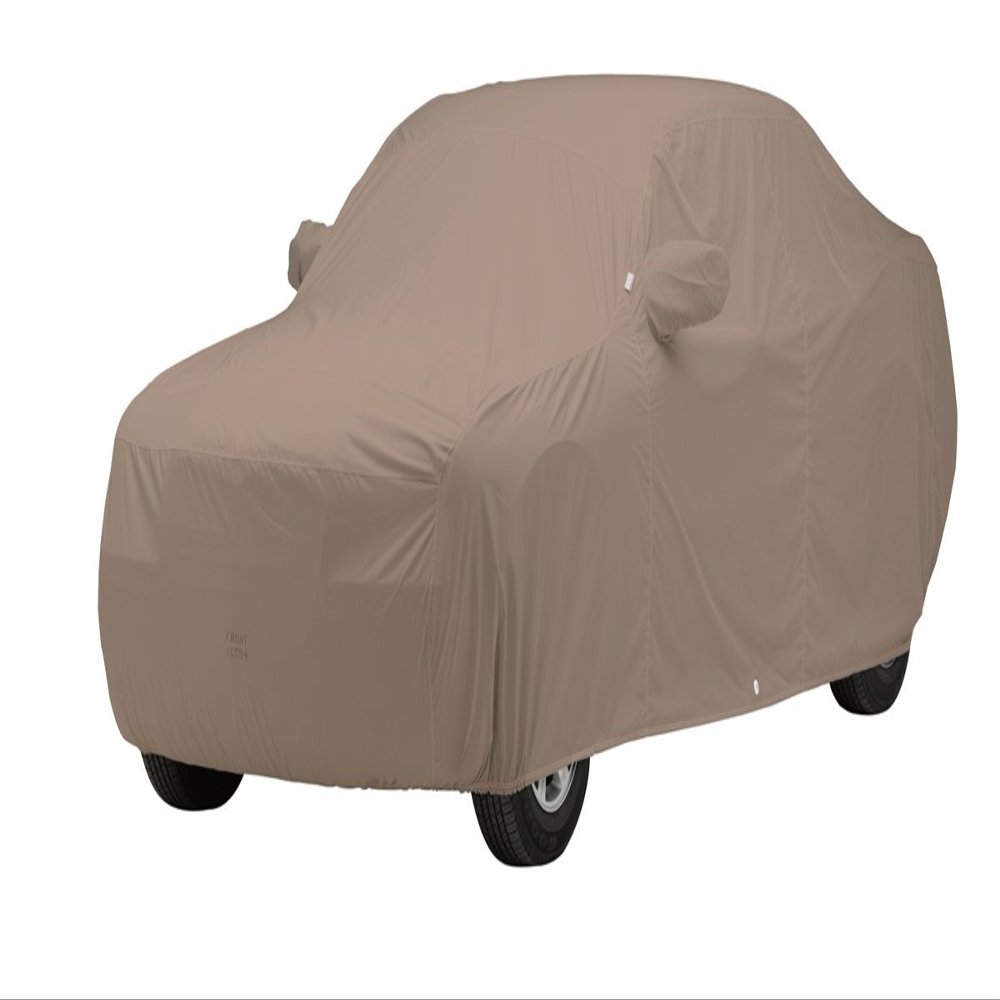 Covercraft Custom Fit Car Cover for Chevrolet Corvette - WeatherShield HP Series Fabric, Taupe