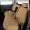 Covercraft Custom-Fit Rear-Second Seat Bench SeatSaver Seat Covers - Polycotton Fabric, Tan view 4