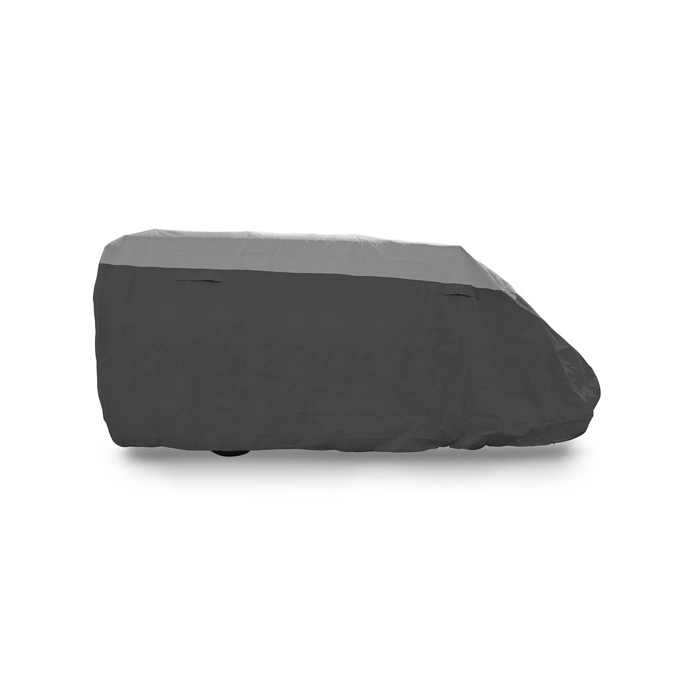 Camco ULTRAGuard RV Cover - Fits Camper Vans Up to 19' - Near Custom Fit Camper Cover Features Air Vents & Cinching Straps - Crafted of Spunbond Polypropylene - Includes Storage Bag (45782)