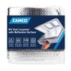 Camco Camper / RV Vent Insulator and Skylight Cover - Features 3 Layers to Reduce Heat Transfer & Increase A/C Efficiency - Fits Standard 14 Travel Trailer / RV Roof Vents (45192) view 1