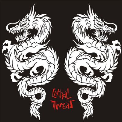 Pilot Automotive LT-06005 Tribal Dragon Graphic Lethal Threat Decal