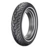 Dunlop D402 Harley-Davidson Whitewall Rear Tire - MU85B-16/White Stripe view 1