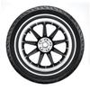 Dunlop D402 Harley-Davidson Whitewall Rear Tire - MU85B-16/White Stripe view 3